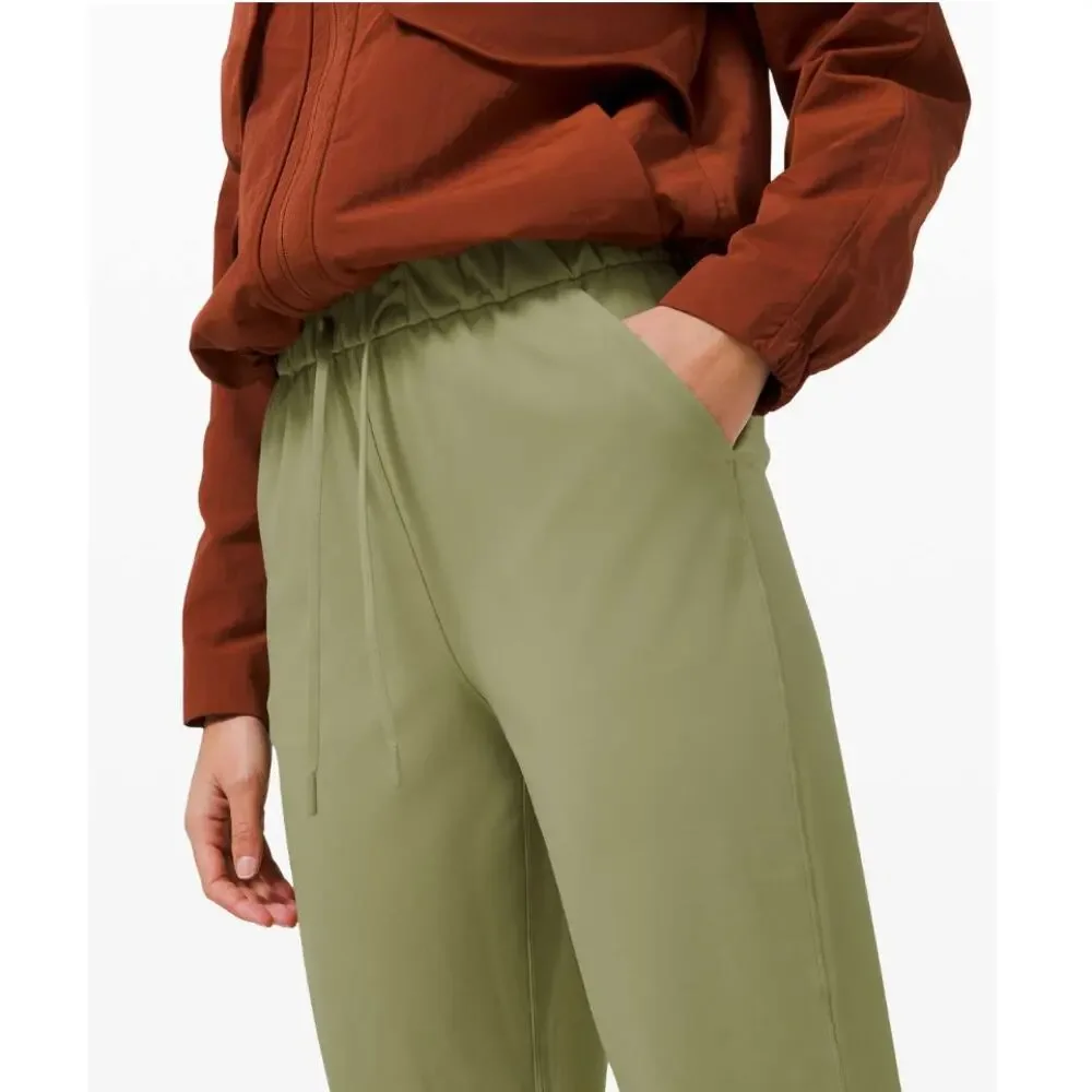 Lululemon Keep Moving High Rise Full Length Pull On Pant Rosemary Green Size 2 - Picture 6 of 12